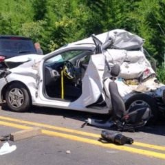 jovem morre engavetamento br-476