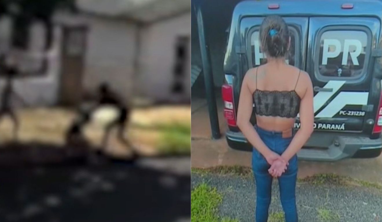 mãe que espancou as filhas