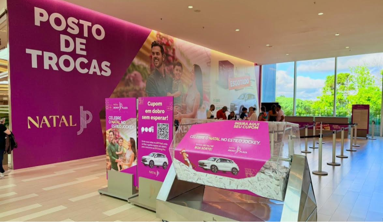 divulga&ccedil;&atilde;o da promo&ccedil;&atilde;o de natal do jockey plaza shopping