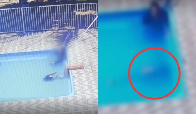 menina morre afogada piscina