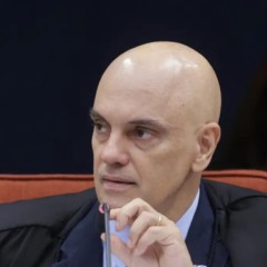 Moraes no supremo enquanto falava