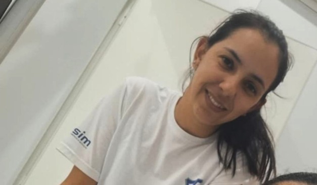 Daiane Simão da Costa em foto compartilhada nas redes sociais