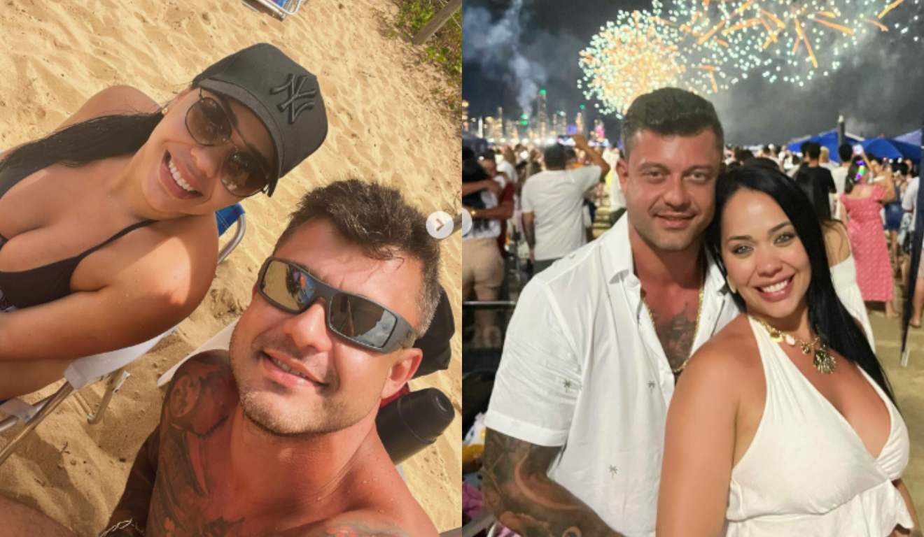 Jheniffer Balardin, namorada de David Schmidt Prado, morto em uma academia de Londrina