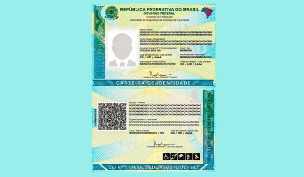 Nova Carteira de Identidade Nacional