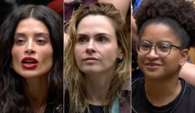 Aline, Ana Paula e Milena no paredão do BBB 26