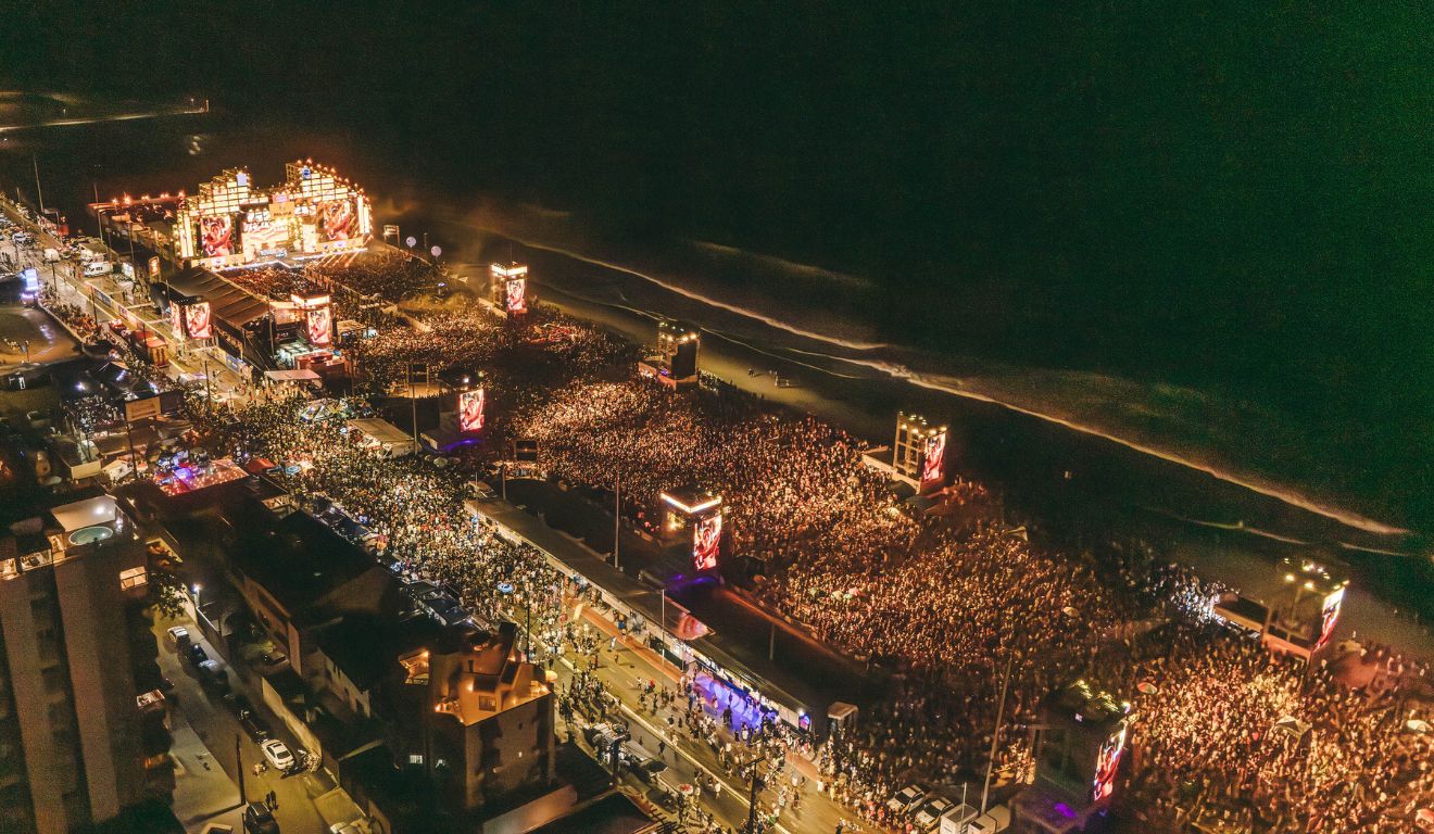 foto de show em Matinhos