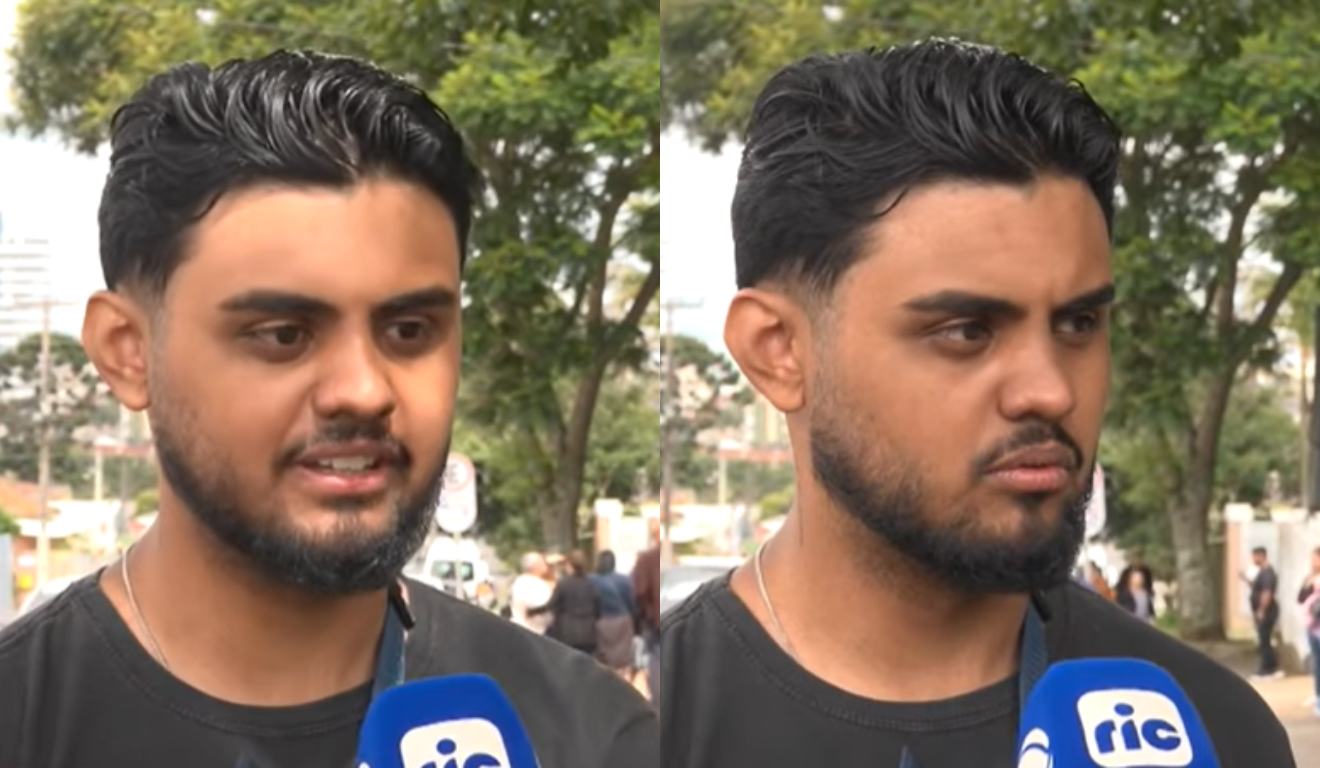 colagem com fotos de Izaac de Mattos Machado