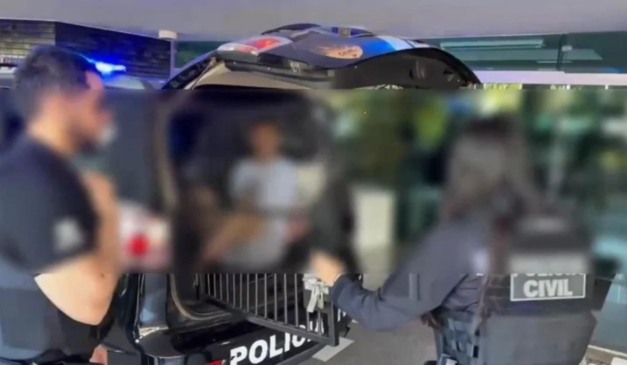 técnico de enfermagem sendo presos