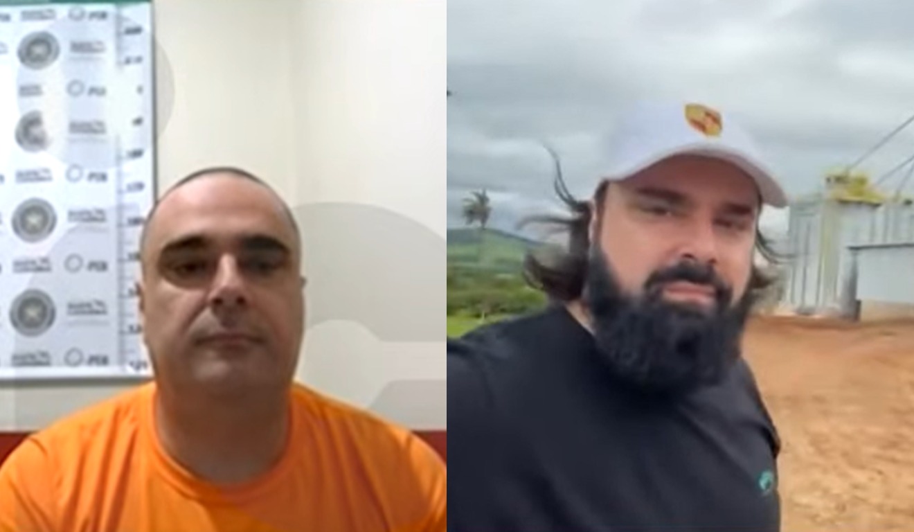 colagem com fotos de líder do the boss