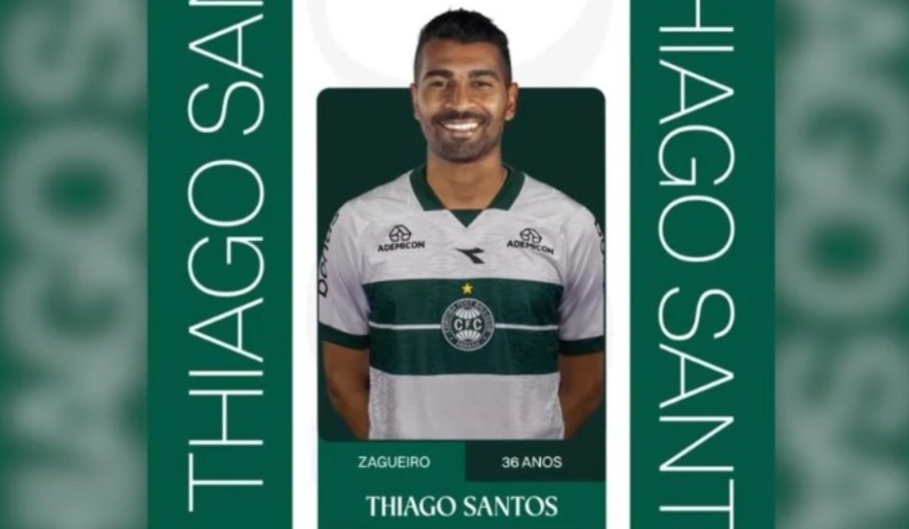 Thiago Santos é a mais nova contratação do Coritiba.