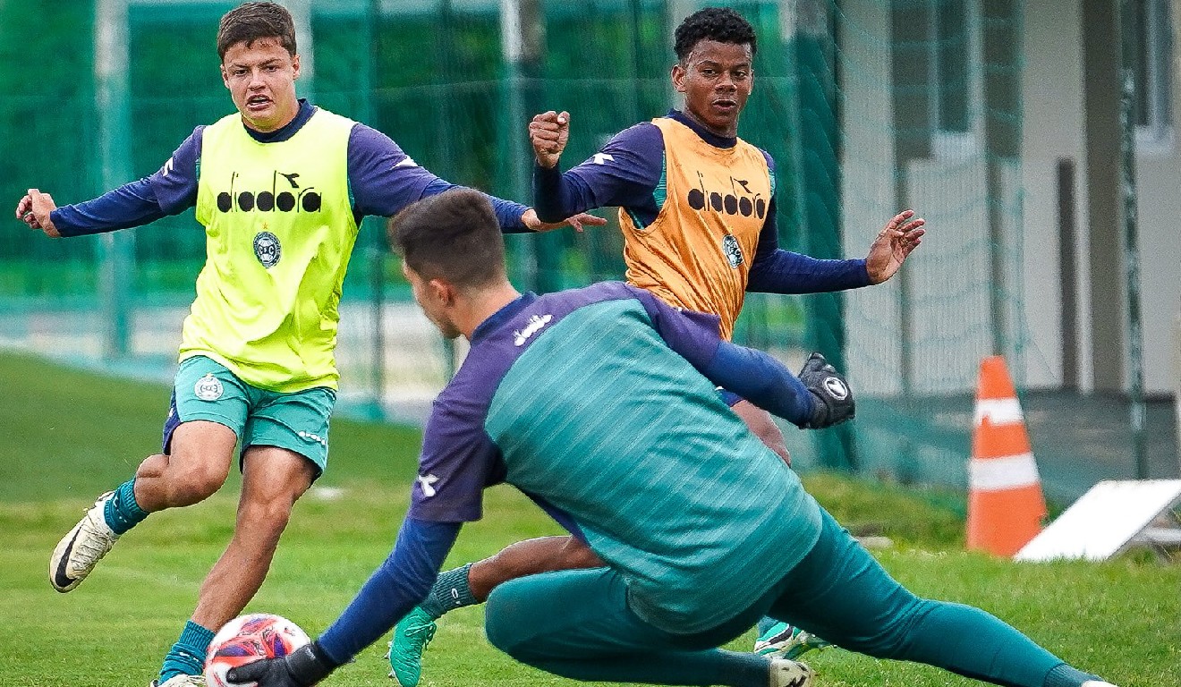 Treino do time sub-20 do Coritiba no CT da Graciosa