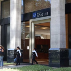 Fachada do Banco Master