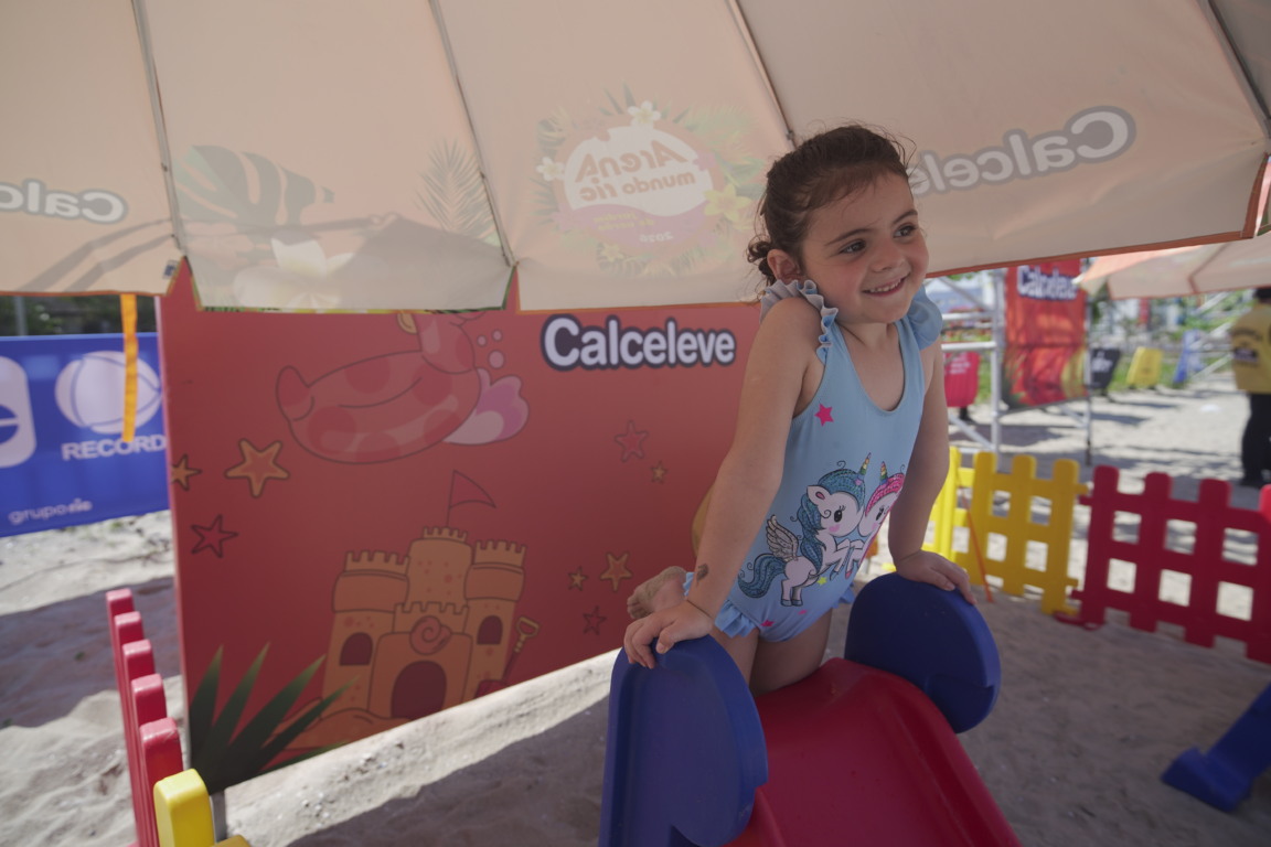 Arena Mundo RIC 2026 traz diversas atividades para as crianças no Jardim Kids Calceleve