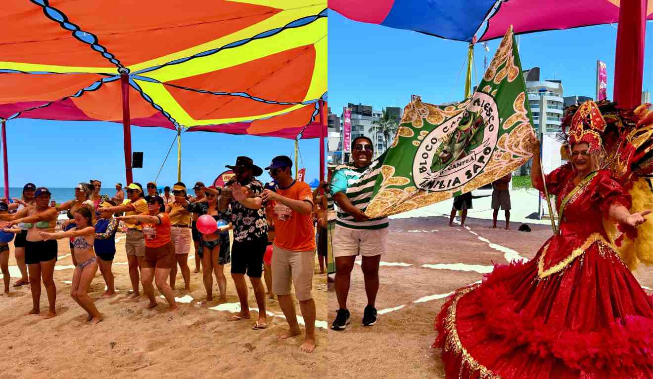Balaço Geral ocorrendo na Arena Mundo Ric, com a festa de Carnaval