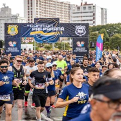 foto da corrida prf paran&aacute;