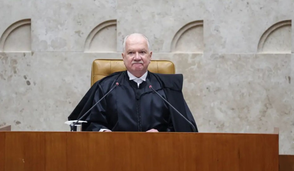 Ministro Edson Fachin, presidente do Supremo Tribunal Federal, durante sessão de abertura do ano judiciário em 2026