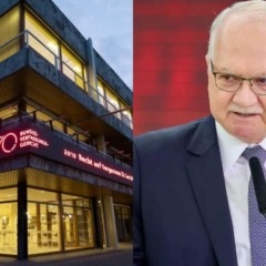 Colagem de fotos mostram a sede do tribunal Constitucional da Alemanha e o presidente do STF, Edson Fachin