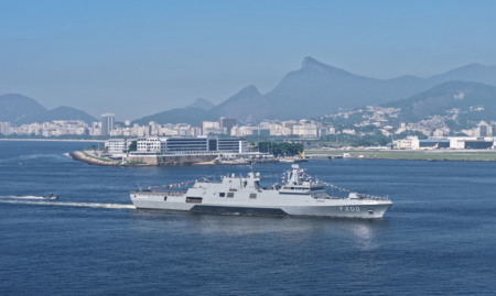 A nova era da Defesa Naval: Fragata Tamandaré chega ao RJ A nova era da Defesa Naval: Fragata Tamandaré chega ao RJ