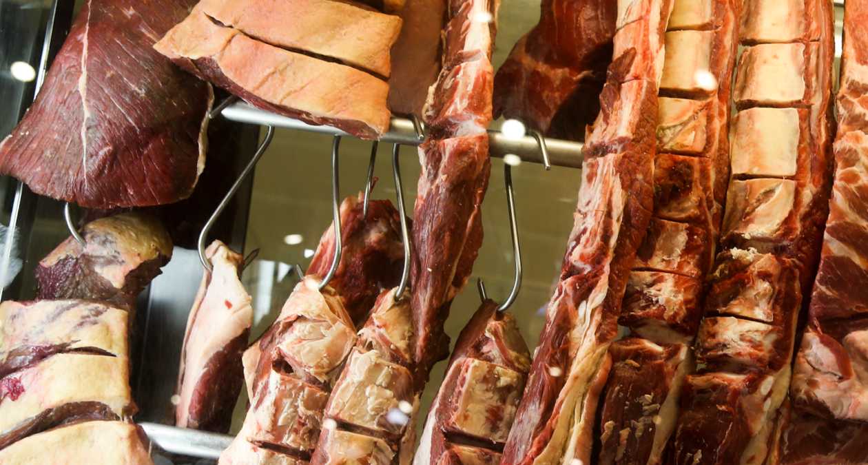 Carnes em a&ccedil;ougue