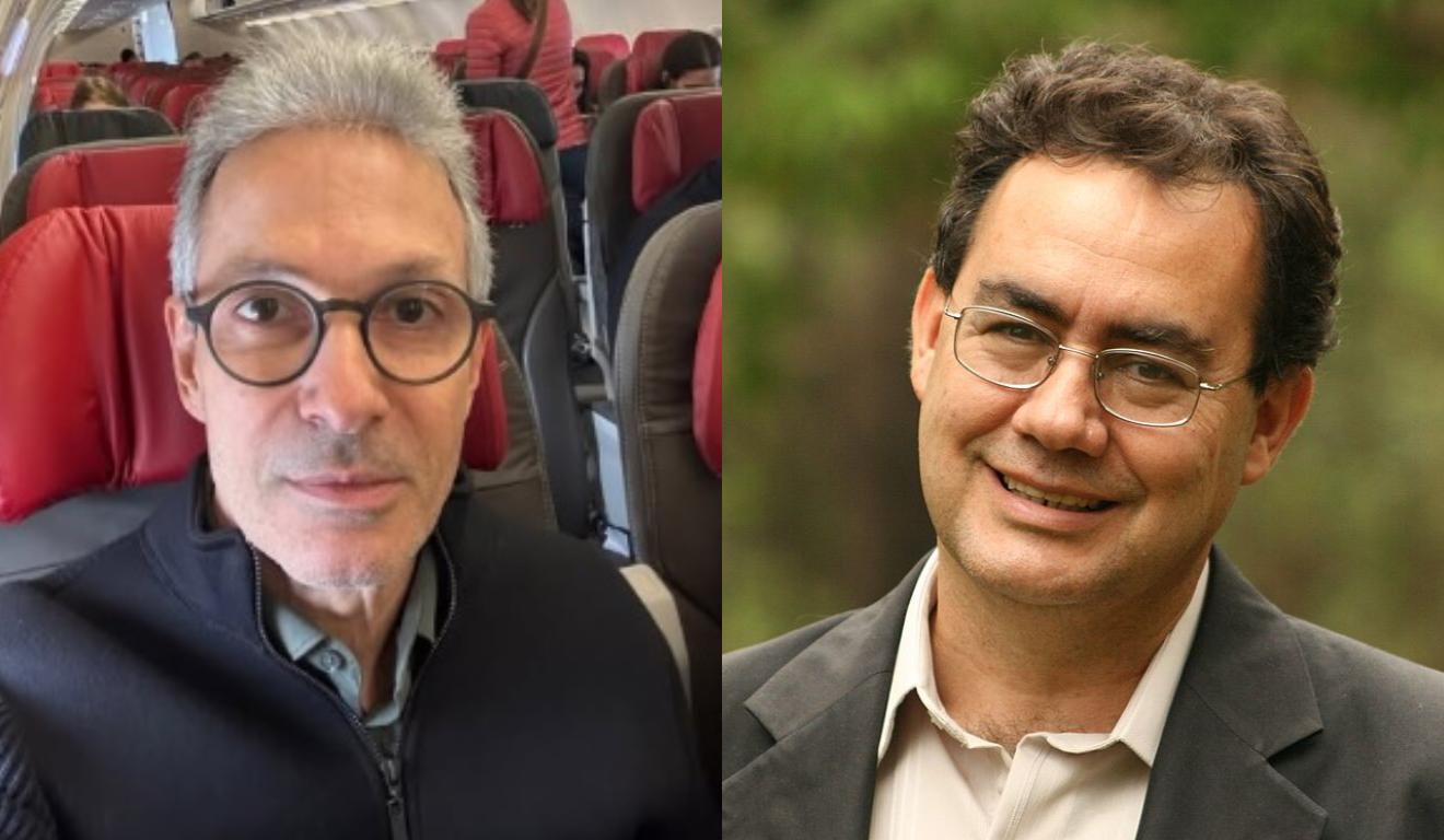 Romeu Zema e Augusto Cury passam por Curitiba em agendas de campanha nesta segunda-feira