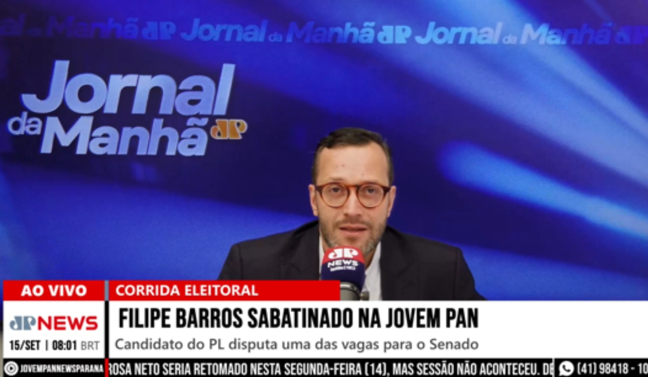 Filipe Barros sobre STF:”Alexandre de Moraes é Lula”