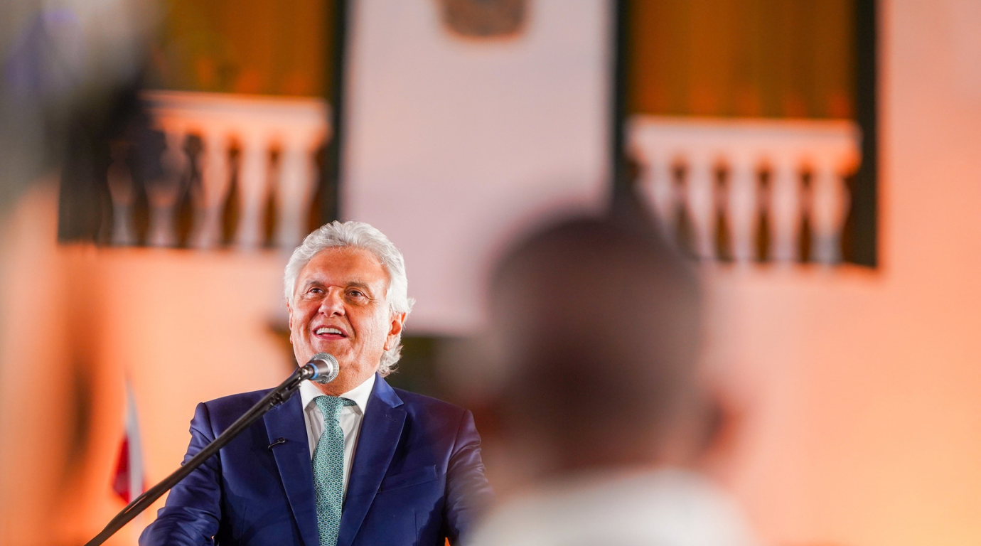 Ronaldo Caiado nega acordo com Zema por apoio a Flávio Bolsonaro