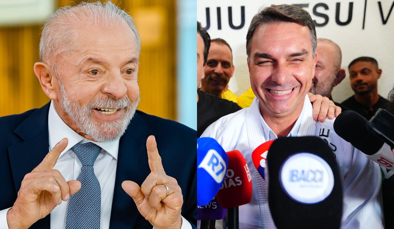 Lula decide não ir ao último debate antes do 1° turno; Flávio Bolsonaro confirma presença