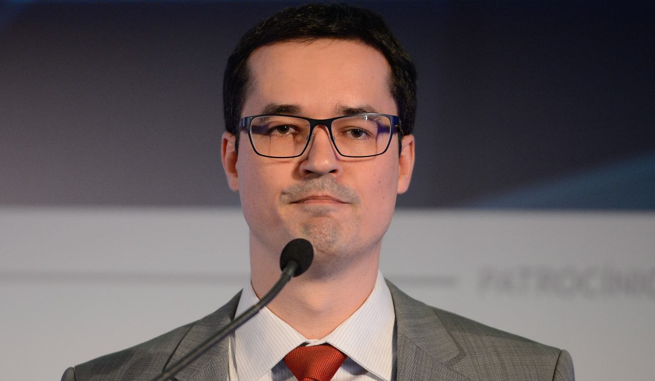 Deltan Dallagnol, candidato ao senado, em registro da época da Operação Lava Jato