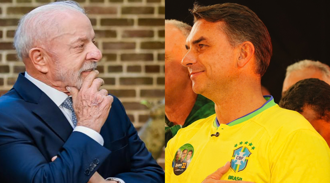 Pesquisa AtlasIntel coloca Lula numericamente à frente de Flávio Bolsonaro no 2º turno