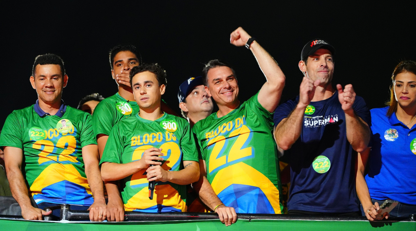 União Brasil e PP fecham apoio a Flávio Bolsonaro no 2º turno