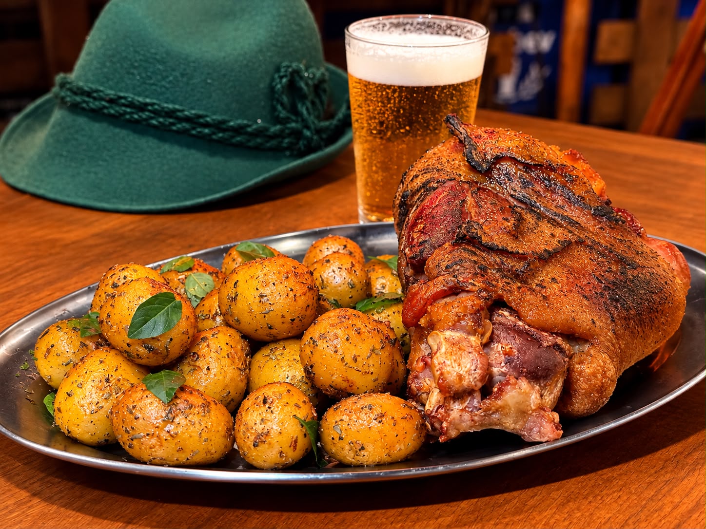 Oktoberfest inspira cardápio especial com joelho de porco no Bar Quermesse