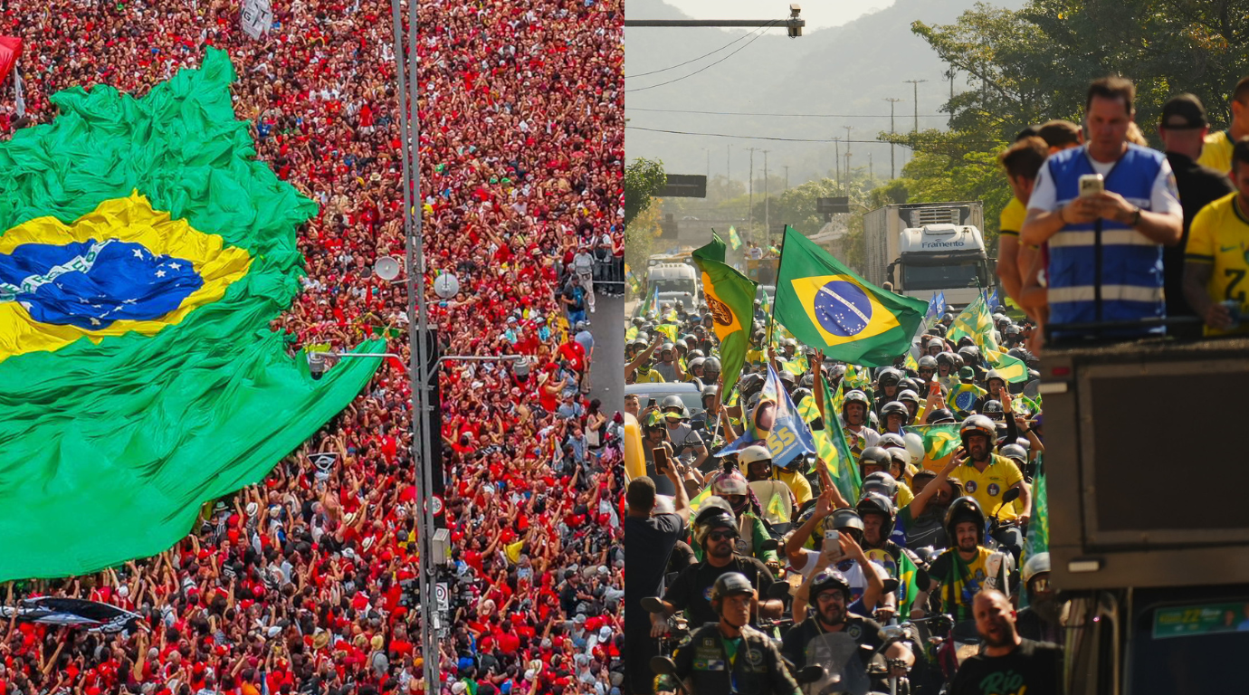 Curitiba recebe atos em apoio a Lula e Flávio Bolsonaro neste fim de semana