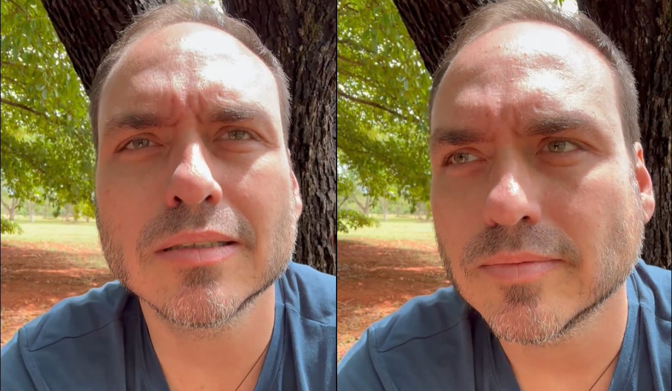 Carlos Bolsonaro se emociona ao visitar o pai e relata apoio de Jair: “Desculpa, pai, a gente falhou”
