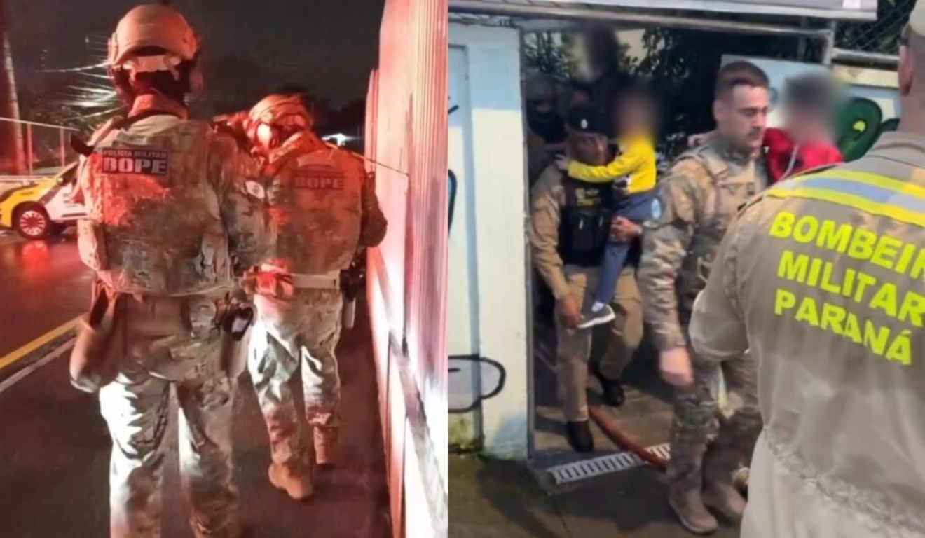 Moro, Ratinho Junior e Pimentel parabenizam BOPE após resgate de crianças reféns em creche de Curitiba; entenda como tudo aconteceu