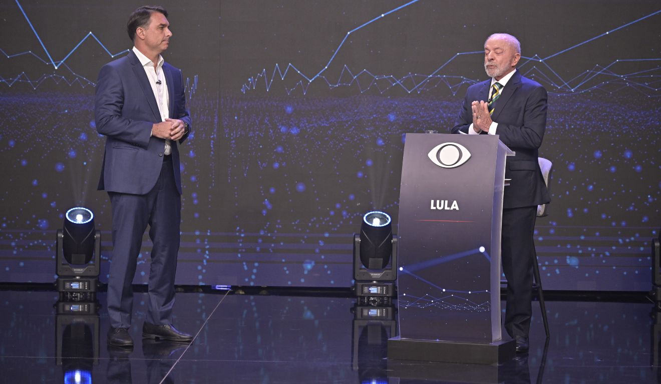 Flávio e Lula ‘viralizam’ após piadas com Bolsonaro e erro em consideração final de debate