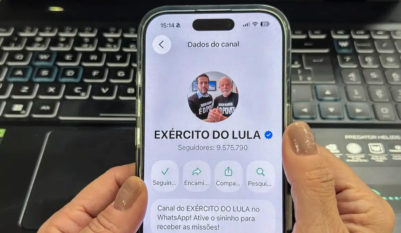 Ministro do TSE proíbe suspensão do canal Exército do Lula por decisão individual