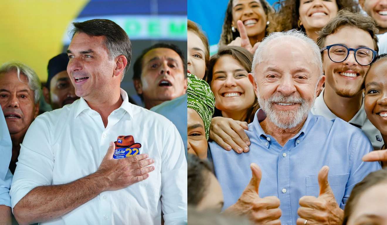 AtlasIntel: Flávio Bolsonaro abre 5,6 pontos sobre Lula no 2º turno; veja mais números