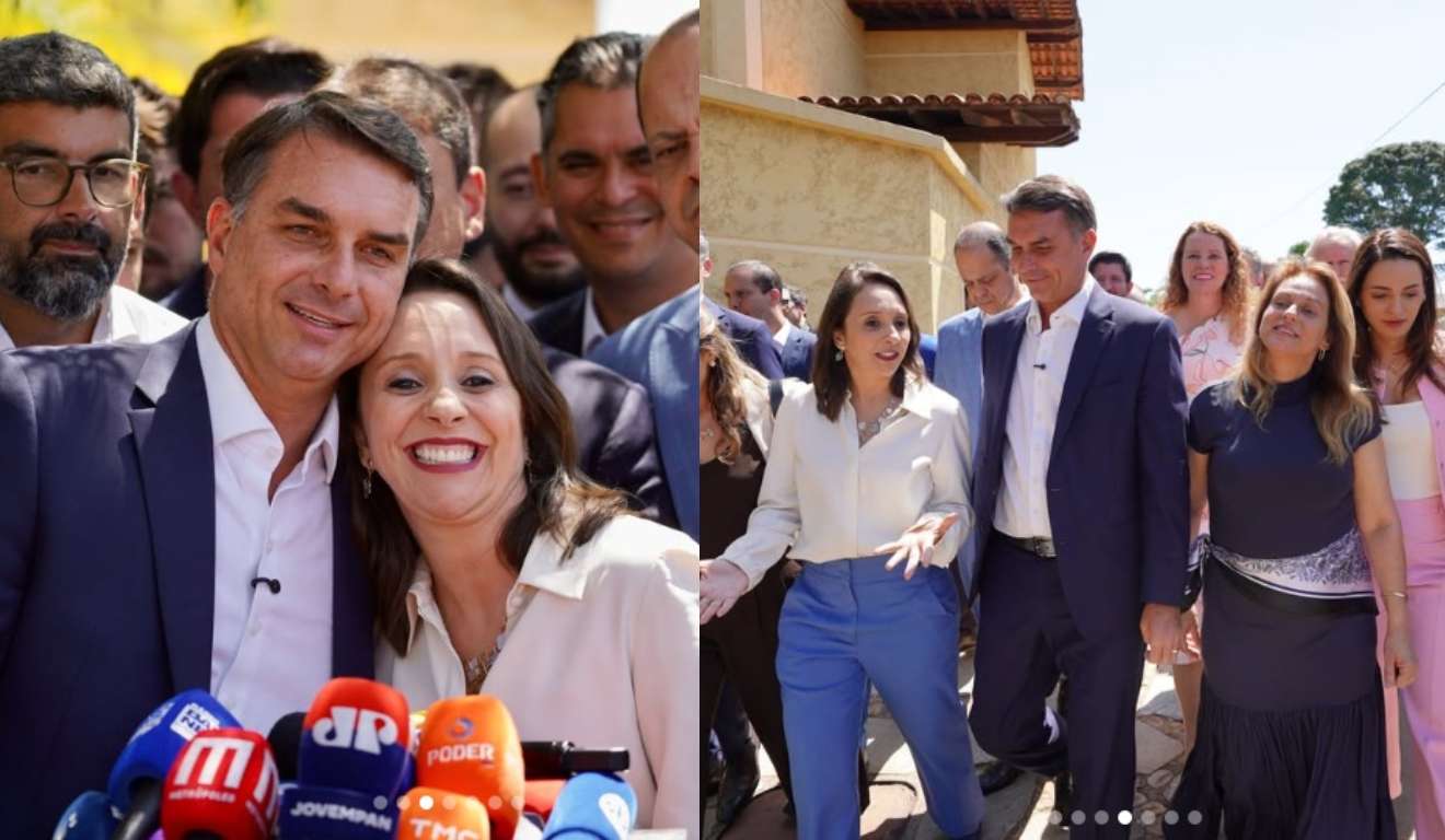 Flávio Bolsonaro amplia aliança e recebe apoio oficial do Podemos