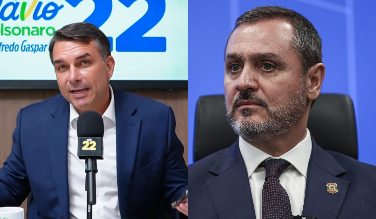 Flávio Bolsonaro acusa diretor-geral da PF de interferência eleitoral e aciona Justiça