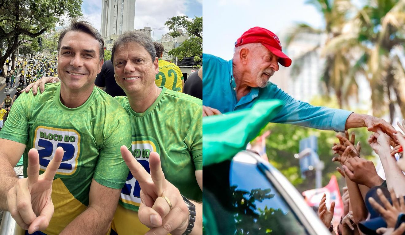 Flávio no RJ e Lula em SP; presidenciáveis encerram campanhas no 2º turno