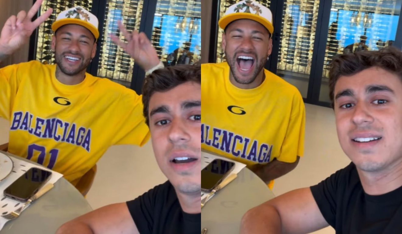 Neymar faz referência a Flávio Bolsonaro em vídeo com Nikolas Ferreira: “11 mais 11 dá quanto?”