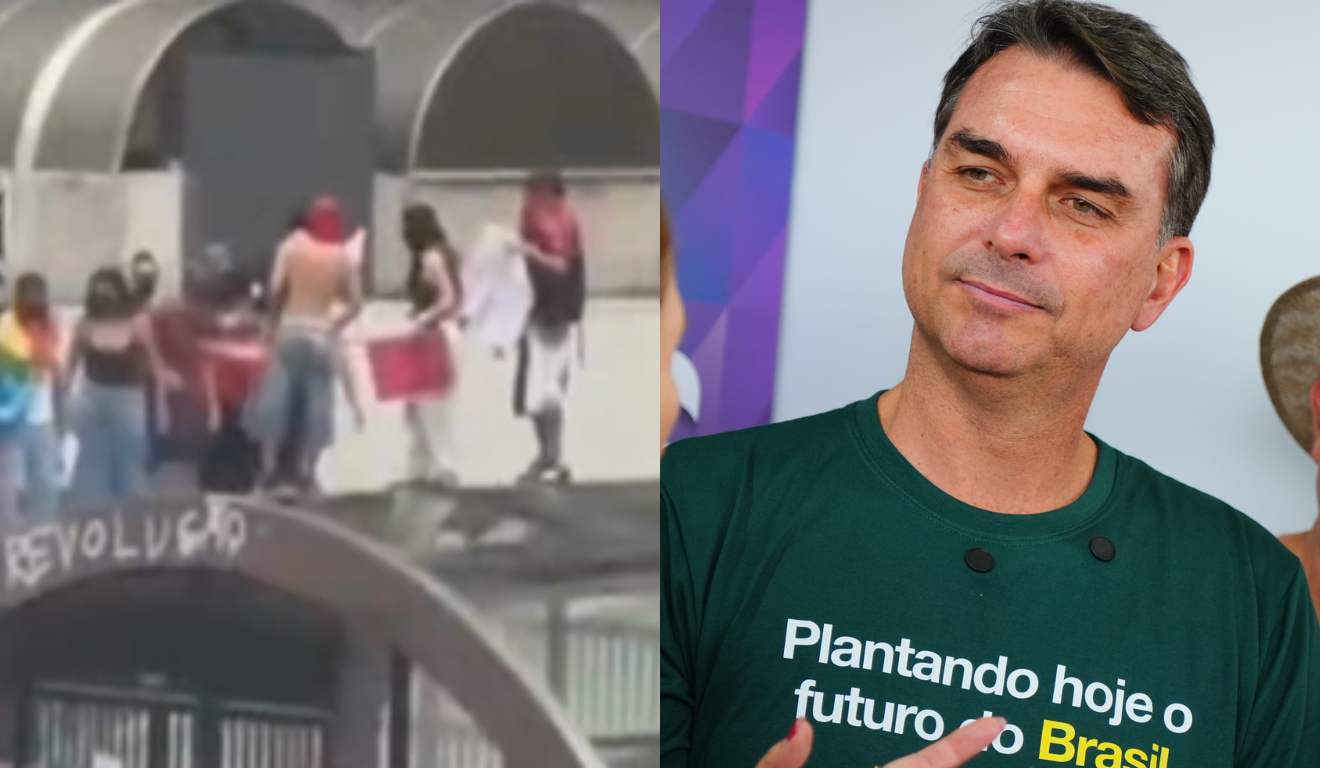 “Só eu que lembrei do ‘The Walking Dead’?”, diz Flávio Bolsonaro sobre ato pró-Lula na Paulista
