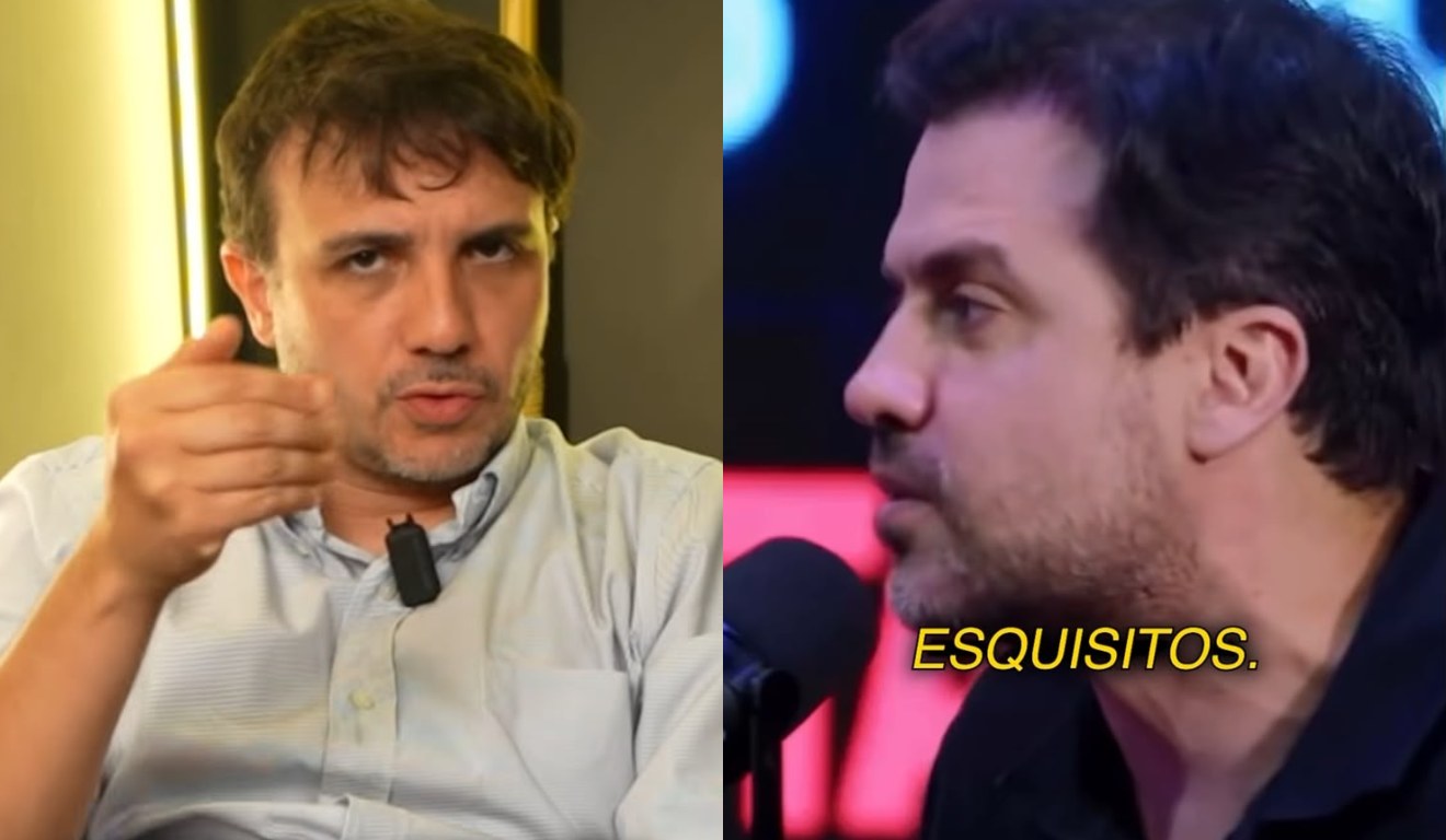 Renan Santos desencoraja voto em Flávio após ser chamado de “Hitler” por Marçal
